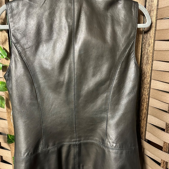 Leather Vest DANIER - Picture 3 of 8